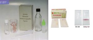 kit kiểm tra nhanh hypochlorite