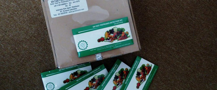 Kit quickly check pesticide residues 4 nhóm G9-TM